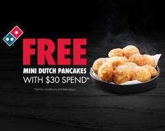 Domino's Menu and Delivery in Bendigo .